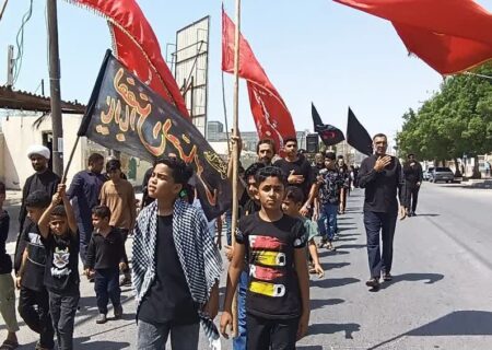 گزارش تصویری عزاداری اربعین حسینی در شهرستان بندرلنگه