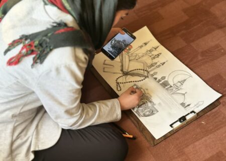 تلفیق دین و هنر در هرمزگان / تجلی رویداد «آیه نگار» در شهرستان بستک