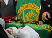 شهر، بارانی از نور شد؛ بندرخمیر با عطر رضوی جان گرفت