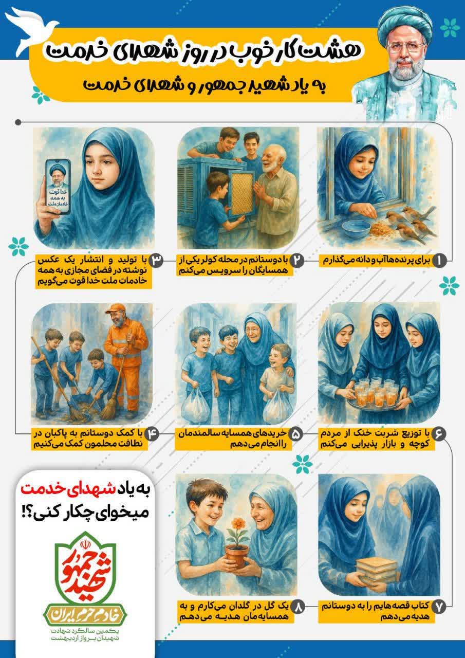  پویش «هر خانه یک کار خیر» به نیت شهدای خدمت در هرمزگان