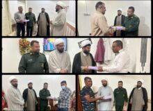 تجلیل از جمعی از کارگران زحمتکش شهرستان بستک به مناسبت هفته کار و کارگر