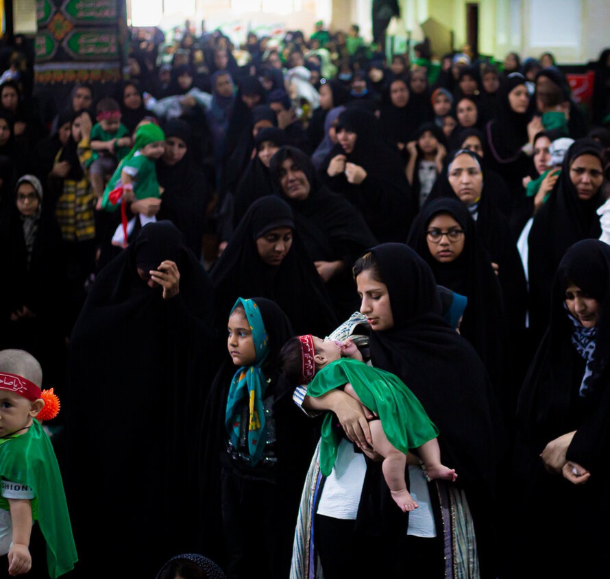 همایش شیرخوارگان حسینی در بندرعباس برگزار شد 