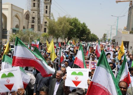 راهپیمایی «جمعه خشم و نصر» در بندرعباس