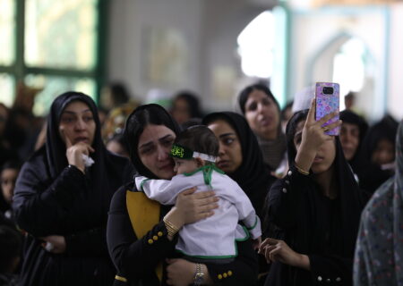 مراسم «شیرخوارگان حسینی» در بندرعباس