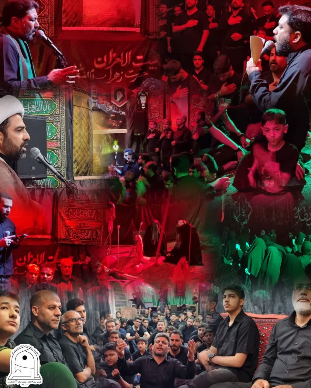 شبِ علمدار در بندرعباس؛ تاسوعای حسینی در هیئت بیت‌الاحزان